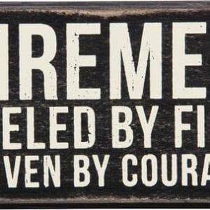 Box Sign - Firemen