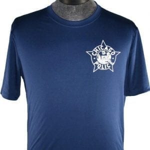 Cool Dri Chicago Police Department Duty T-Shirt Navy