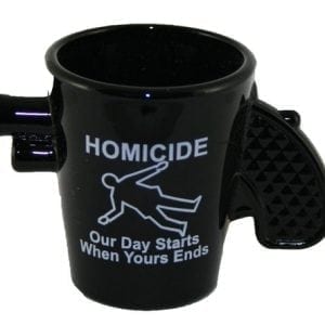 Homicide Shot Glass