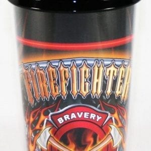 Fire Fighter Travel Coffee Mug
