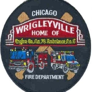 CHICAGO FIRE TV SHOW SHOULDER PATCH: Squad 3