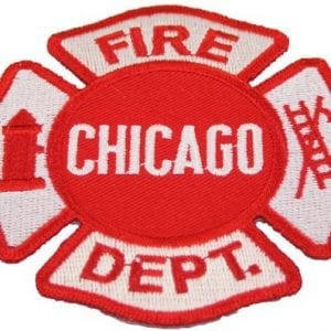 3.5" round size fire patch Highwood  Fire Dept. Illinois 