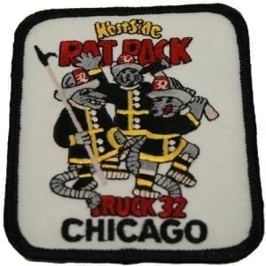 Chicago West Side Rat Pack Truck 32 Patch