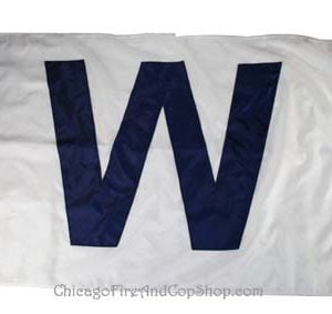 2 X 3 Chicago Cubs W Flag