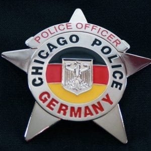 Chicago Police Germany Novelty Badge