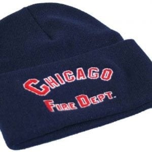Chicago Fire Department Knit Hat - Foldover