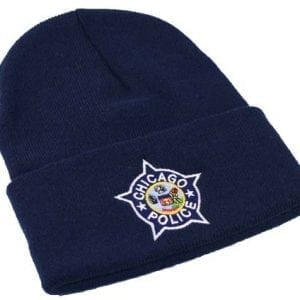 CPD Star Knit Hat Patrolman - Foldover