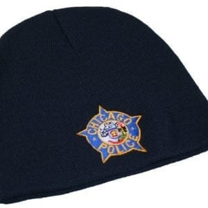 Chicago Police Gold Knit Hat - Beanie