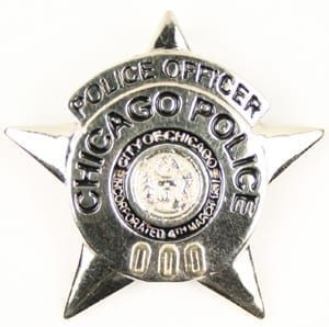 Chicago Police Star Irish Lapel Pin - Chicago Fire and Cop Shop