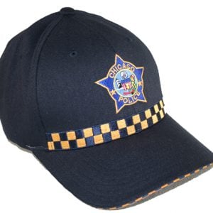Chicago Police Gold Flex Fit Hat - Baseball Cap