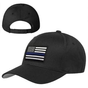 Blue Line USA Velcro Flag Hat - Baseball Cap