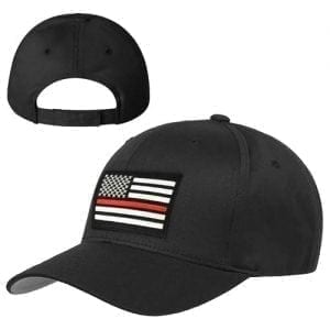 Red Line USA Velcro Flag Hat - Baseball Cap