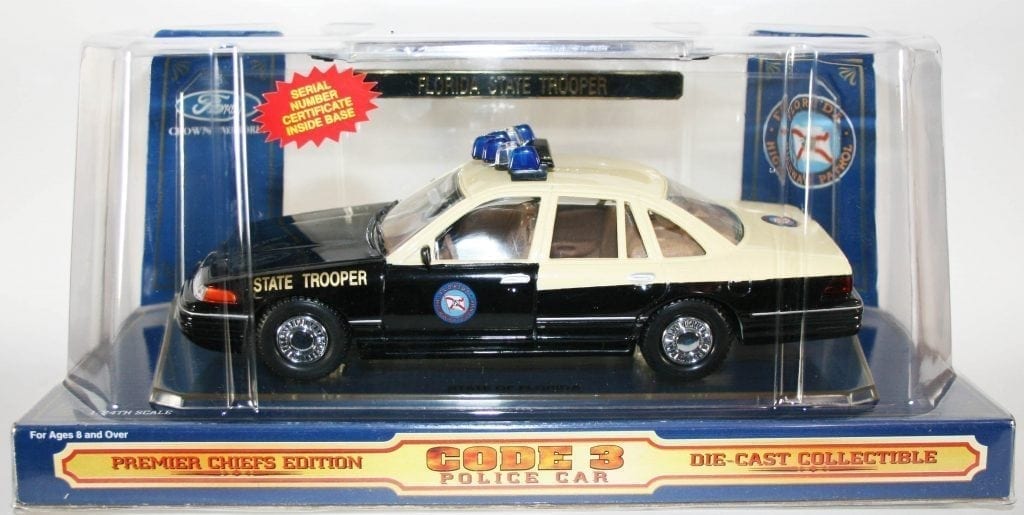 Code 3 sales diecast police cars