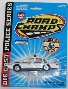 2nd Road Champs 1:43 Scale 1999 Ford Crown Victoria TRU GEOFFREY STATE POLICE 