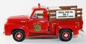 First Gear 1953 Ford Pick-Up Philadelphia Fire Co #4 - Image 2