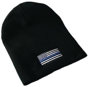 Blue Line USA Flag Knit Hat - Beanie