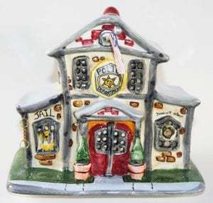 Clayworks "Police Candle House"