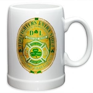 Firefighter Extra Stout Stoneware Mug