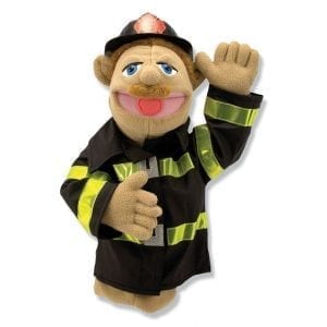 Firefighter Hand Puppet