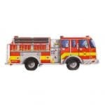Giant Fire Truck Floor Puzzle - Image 2