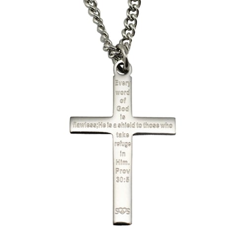 5 Meters/Lot Never Fade Stainless Steel Cross Necklace Chains