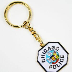 Chicago Police Key Chain