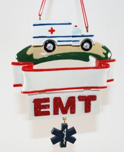 EMT Dangle Ornament