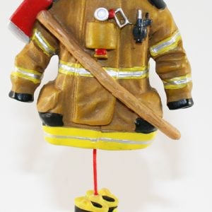 Fireman Bunker Gear Dangle Ornament