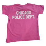 Chicago Police Department Pink Toddler Shirt - Image 2