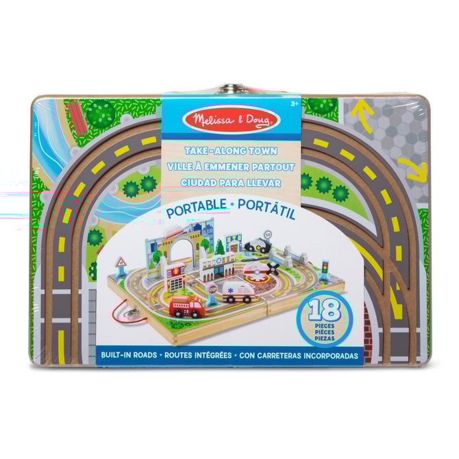 town Melissa and Doug Take-Along Town - Image 1