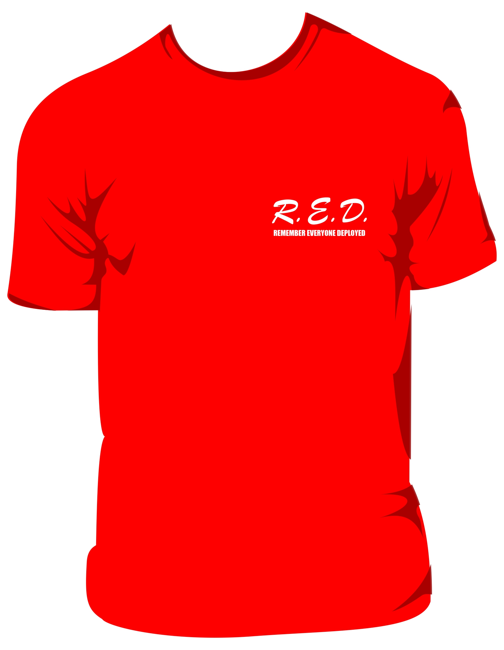 RED Front R.E.D. - Remember Everyone Deployed - Image 2