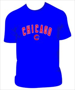 Chicago Fire Department Northside Baseball team colors