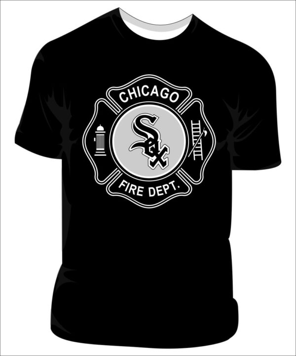 Chicago Fire Department Southside Baseball team colors - Image 2