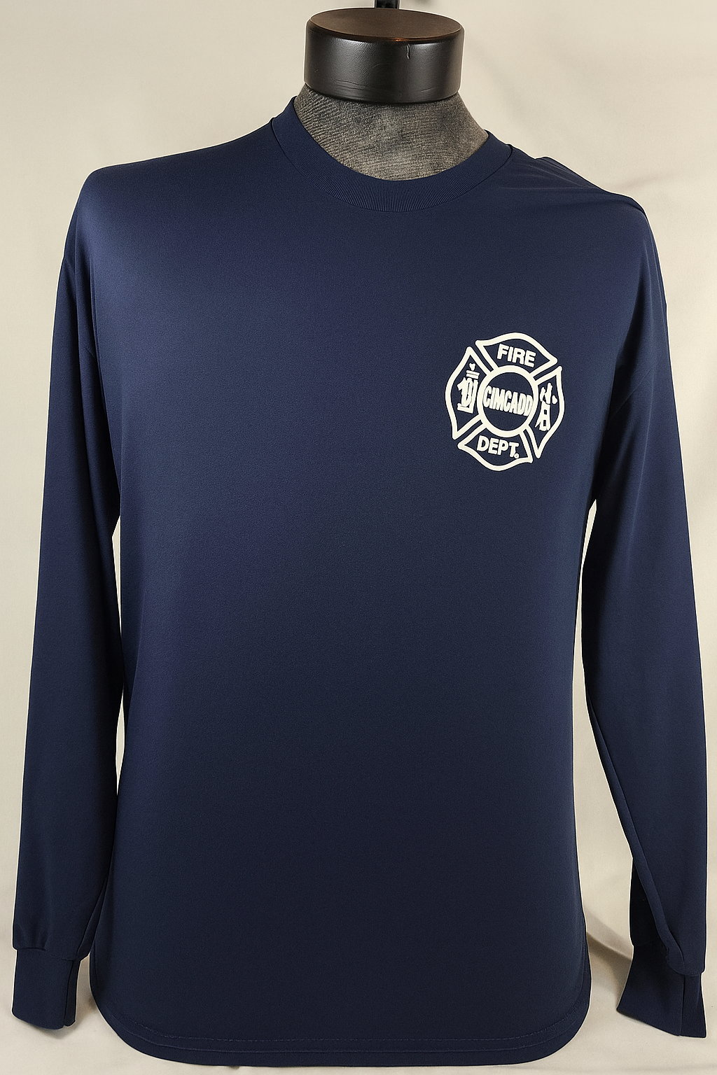 cfd long front Chicago Fire Department Long Sleeve T-Shirt - Image 1