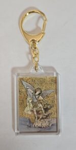St. Michael keychain