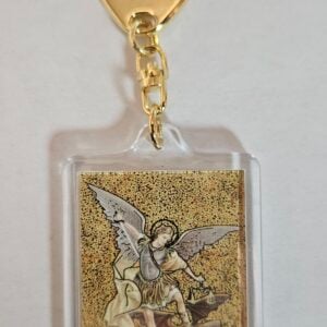 St. Michael keychain