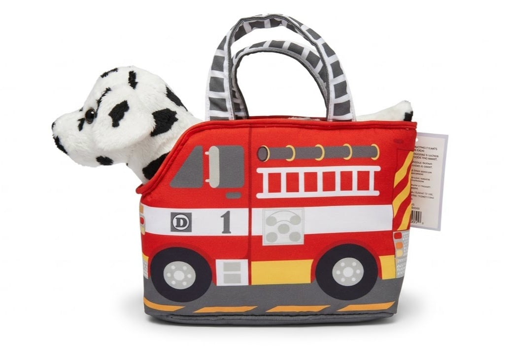 fire dog Douglas Pet Sack Dalmation fire truck - Image 1